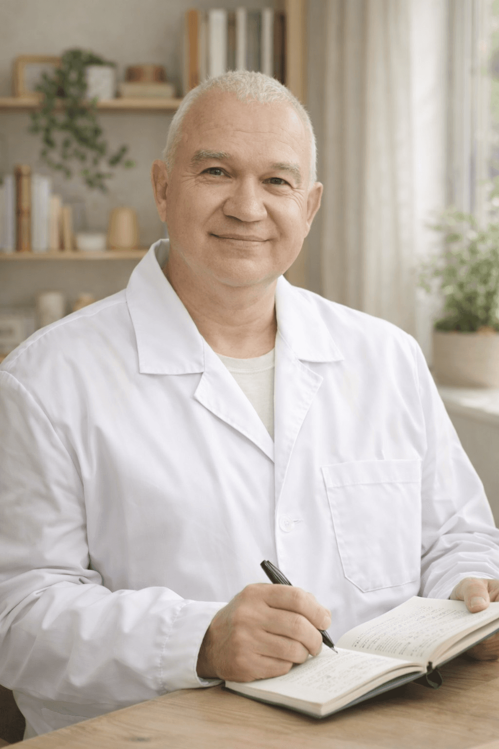 Доктор Каменский во время консультации